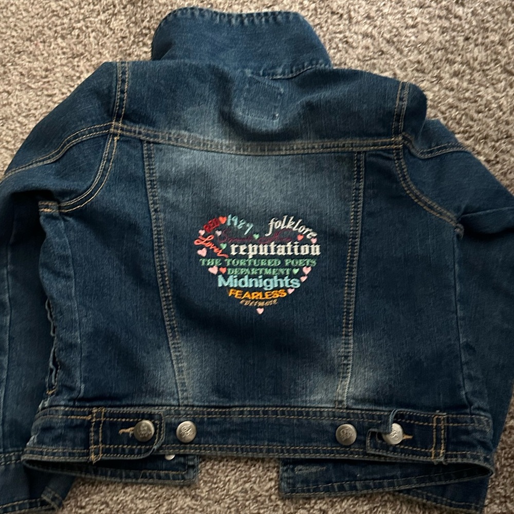 Taylor swift eras  Blue Jean Jacket